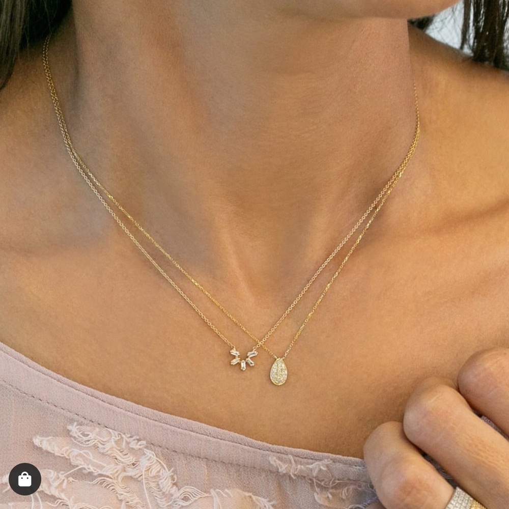 Dana Rebecca Samantha Lynn Teardrop Necklace